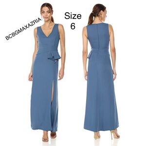 BCBGMaxazria Maxi women Flora Woven Evening Dress BRAND NEW Size 6